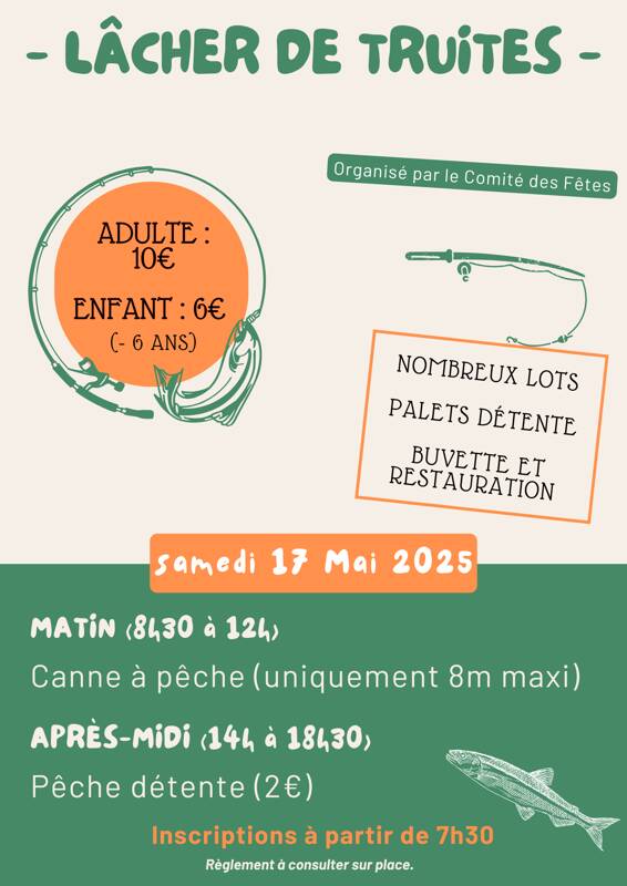 Lâcher de truites