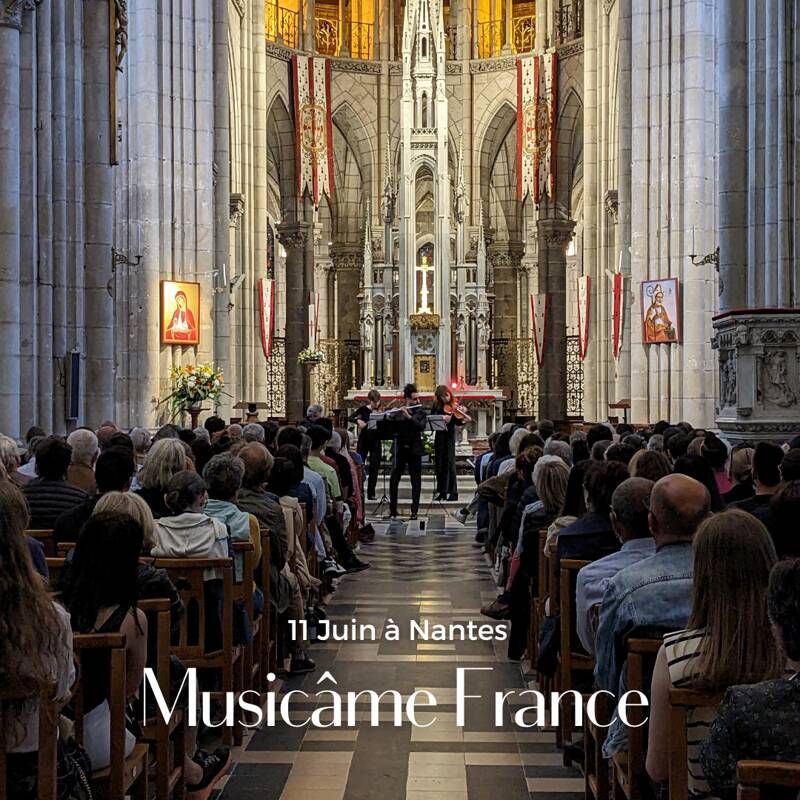 Concert à Nantes : Vivaldi, Mozart, Tiersen, Telemann, Fauré, Piazzolla