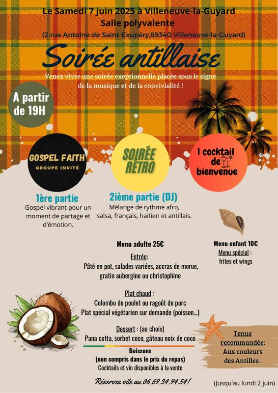 Soirée antillaise