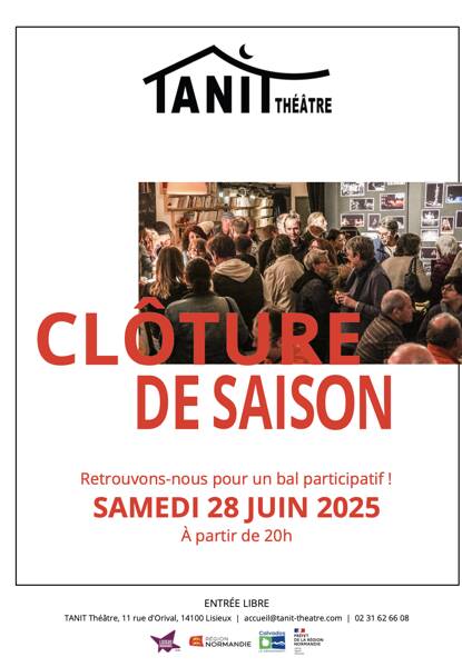 Clôture de la saison 2024/2025 du TANIT Théâtre