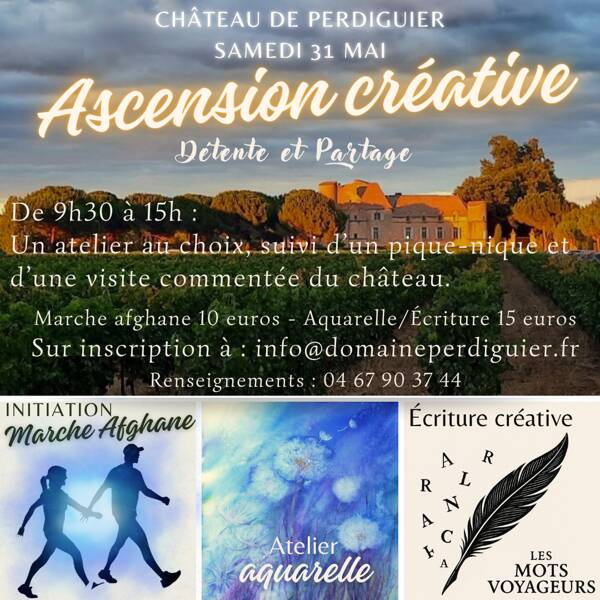 Ascension créative au Château de Perdiguier