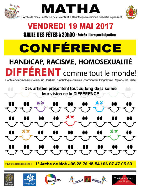 CONFÉRENCE sur la DIFFÉRENCE    