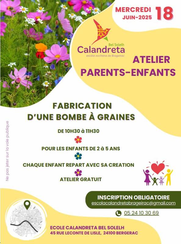 Atelier parents-enfants JARDINAGE