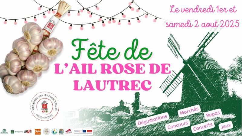 Exposition pour la Fête de l'Ail à Lautrec
