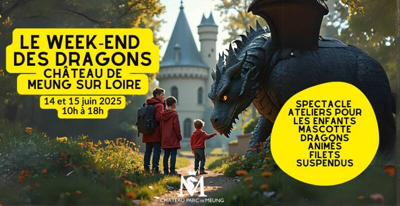 Un château tout feu tout flamme !