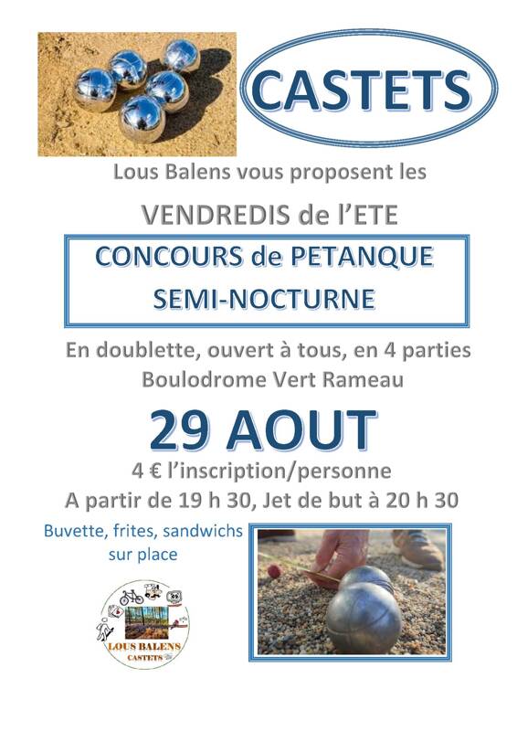 Concours de Pétanque