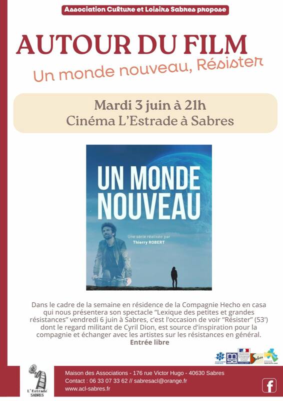 Ciné-débat : Un monde nouveau de Cyril Dion