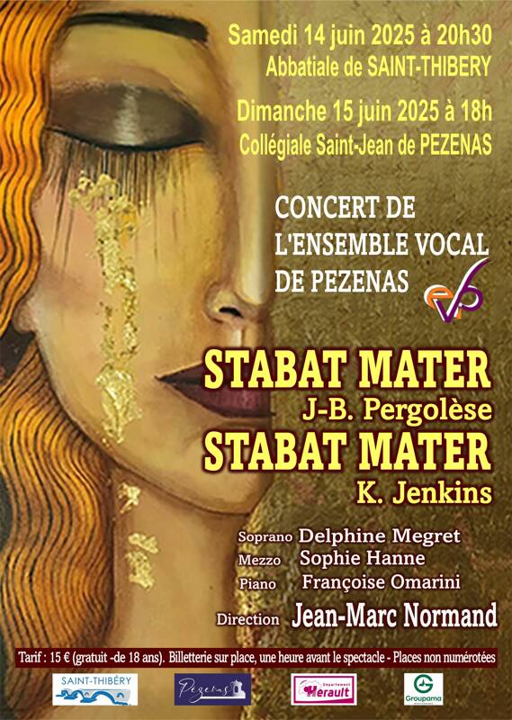 concert Stabat Mater de JB Pergolese et K Jenkins