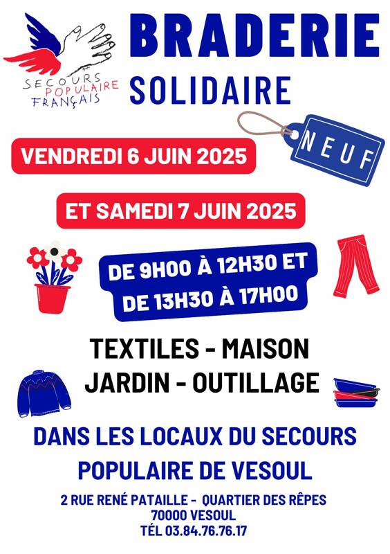 Grande braderie solidaire