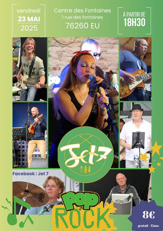 CONCERT JET 7 (Groupe Pop-rock)