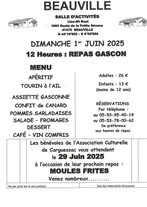 REPAS GASCON