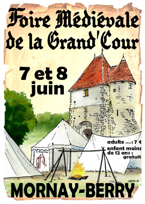 Foire Médiévale au Château  la Grand'Cour