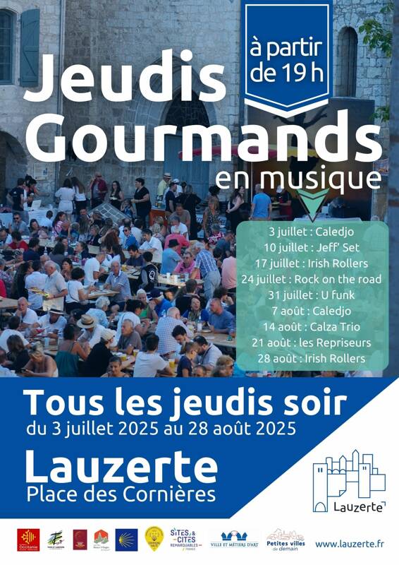 Les Jeudis Gourmands de Lauzerte