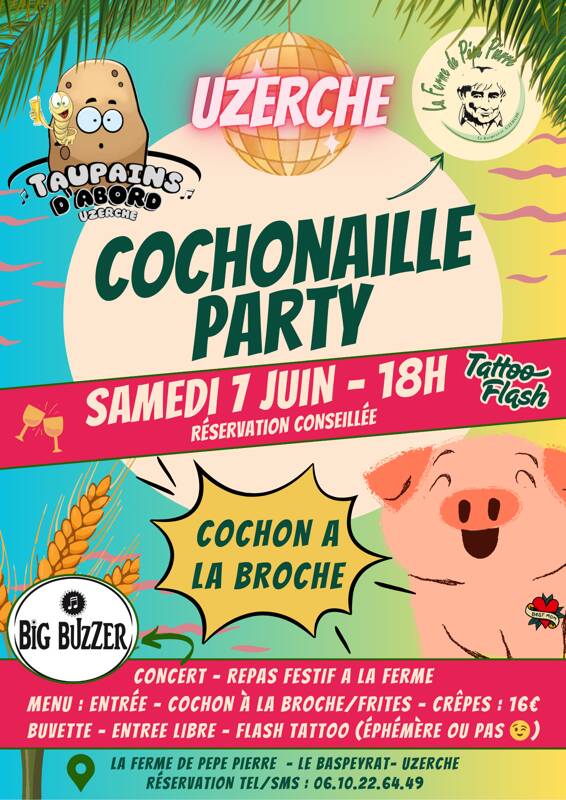 Cochonaille party à Uzerche