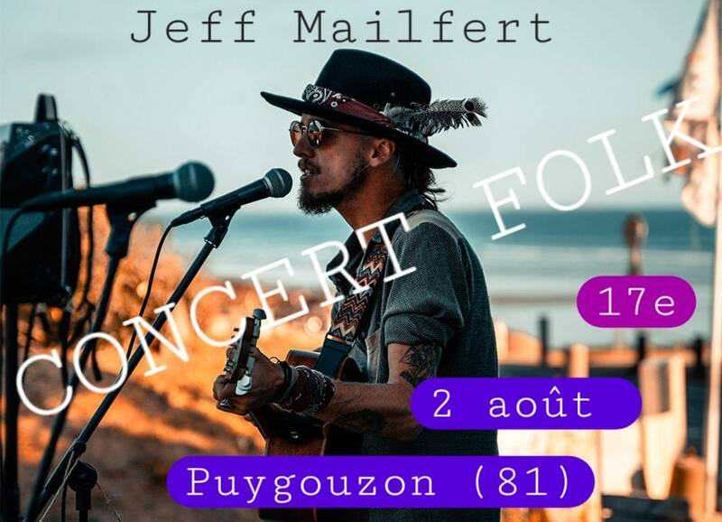 Jeff Mailfert en concert folk