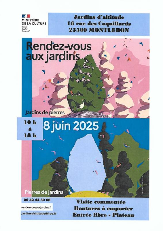 Visite découverte des jardins d'altitude