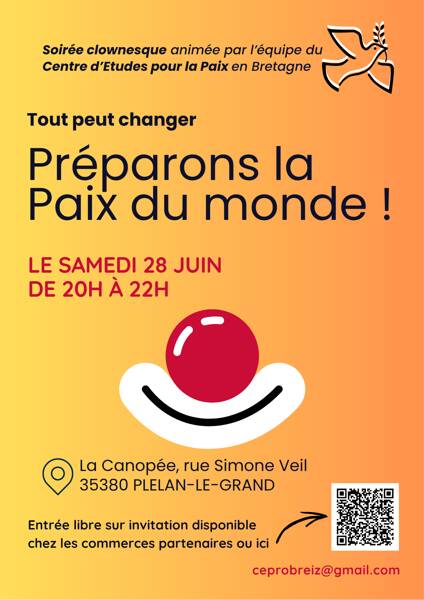 Tout peut changer... Préparons la paix du monde !
