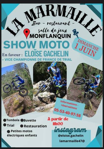 Show moto TRIAL