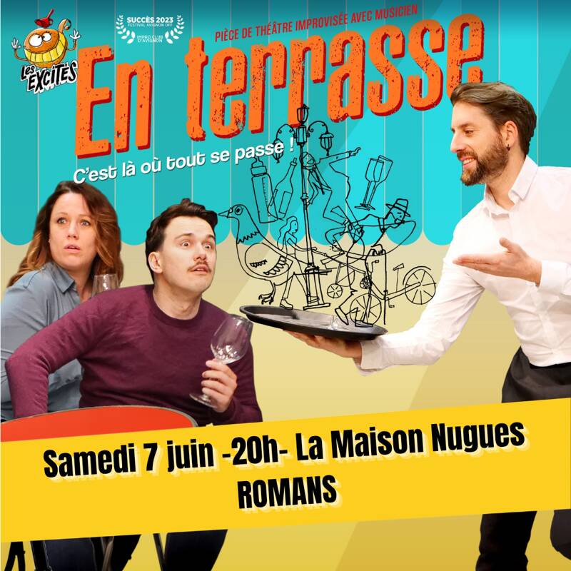 EN TERRASSE - Pièce improvisée