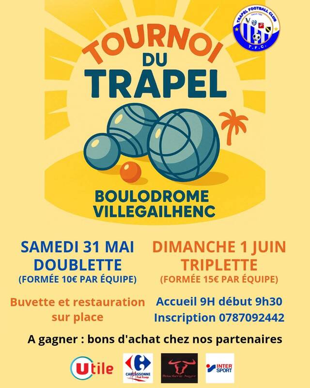 Concours de pétanque