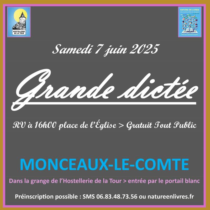 GRANDE DICTEE ludique et tout public