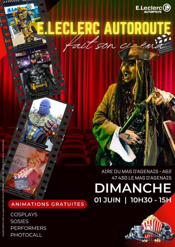 E.Leclerc Autoroute fait son Cinéma