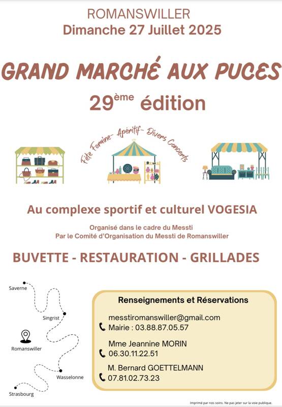 Grand marché aux puces