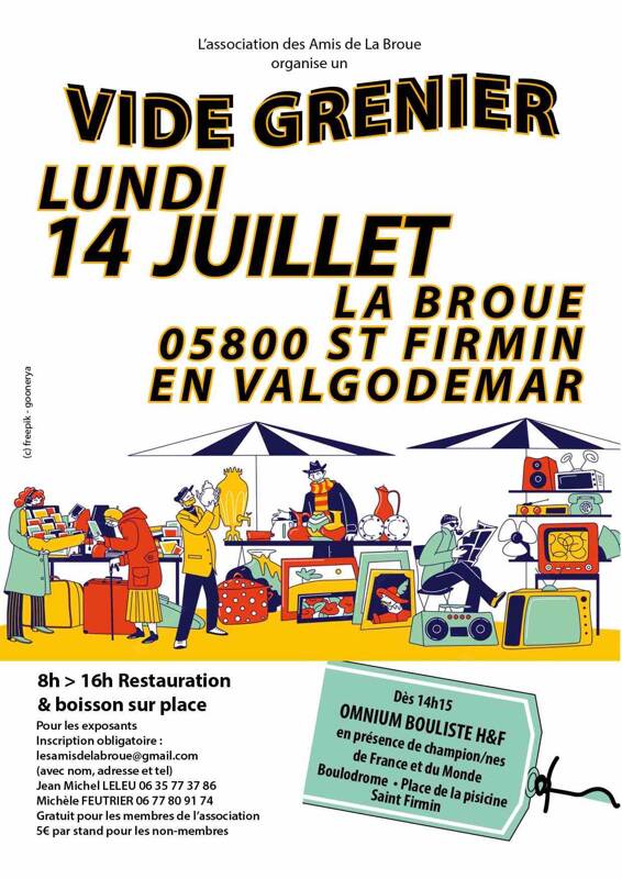 VIDE GRENIER DES AMIS DE LA BROUE