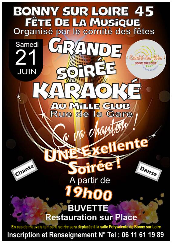FETE DE LA MUSIQUE et KARAOKE