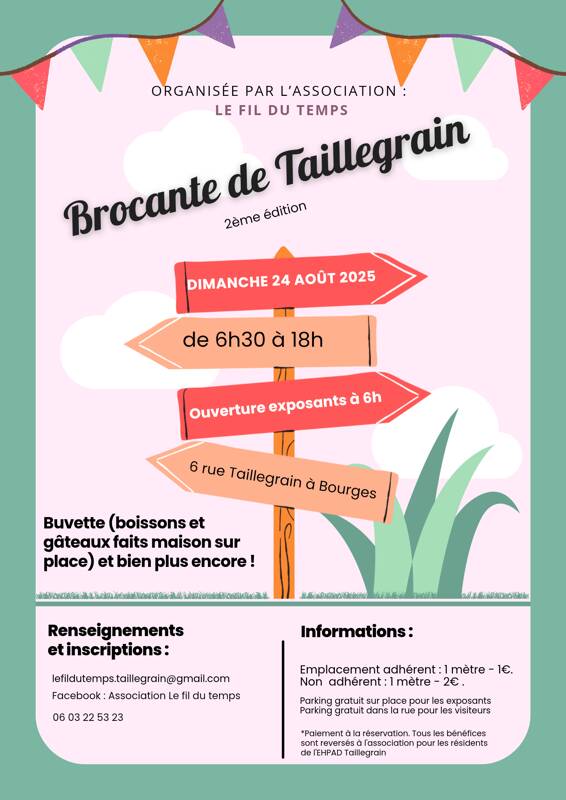Brocante de l'EHPAD Taillegrain