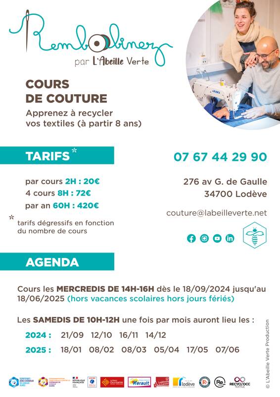 Cours de couture / Rembobinez