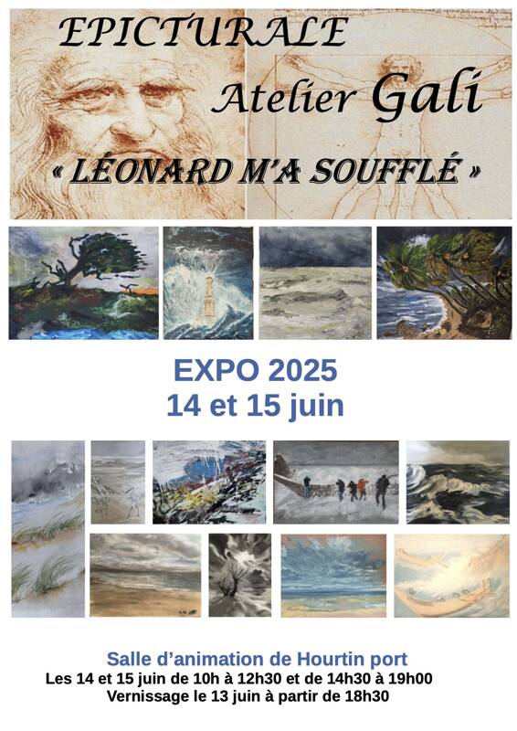 Exposition peinture Atelier Gali Association Epicturale