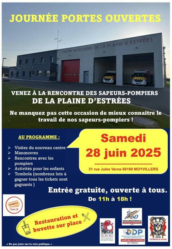 Portes Ouvertes Sapeurs-pompiers de la plaine d'Estrées