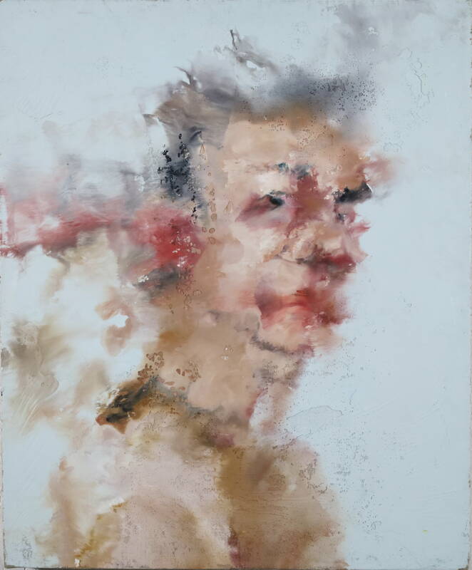 Portraits - Philippe Cognée