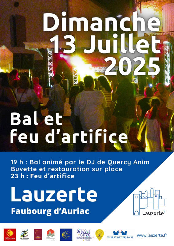 Bal et feu d'artifice - Fête Nationale