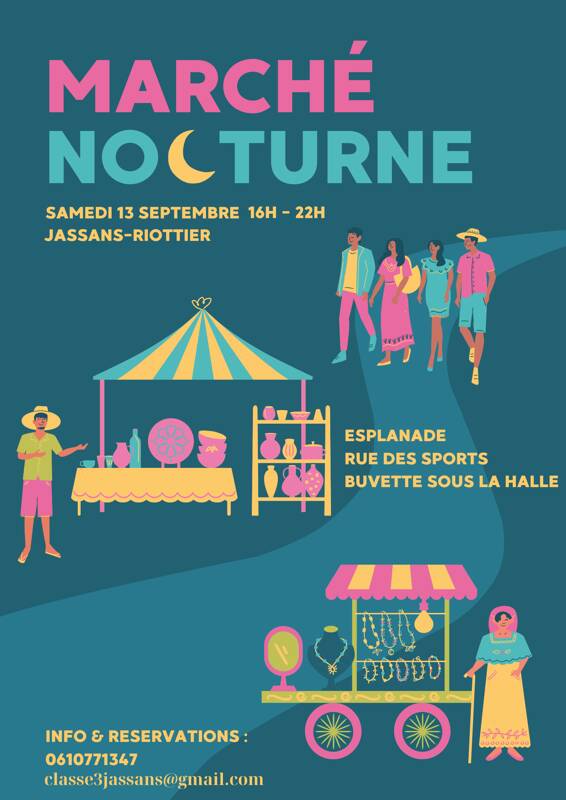 Marché artisanal nocturne