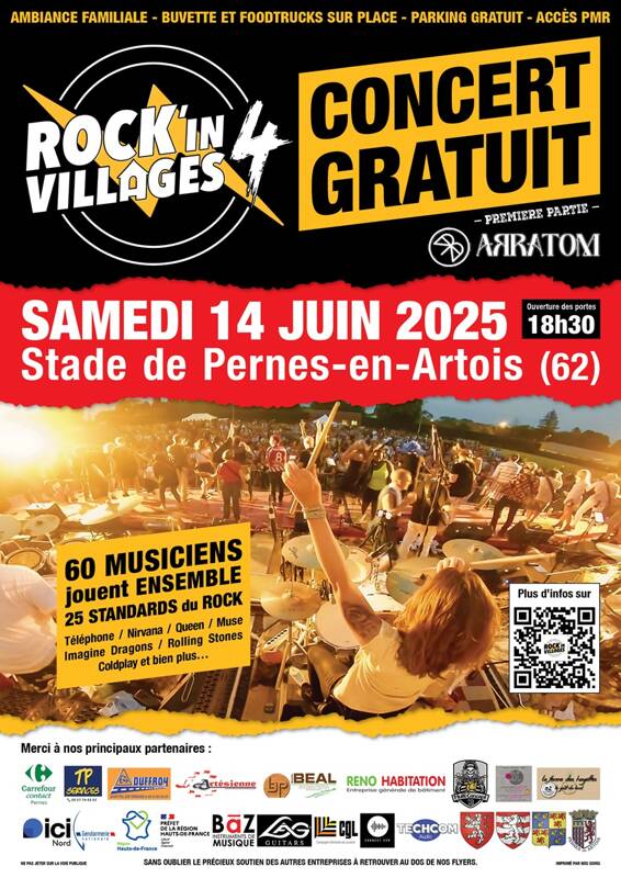 Rock'in Villages 4 - L'évènement rock en Hauts-de-France