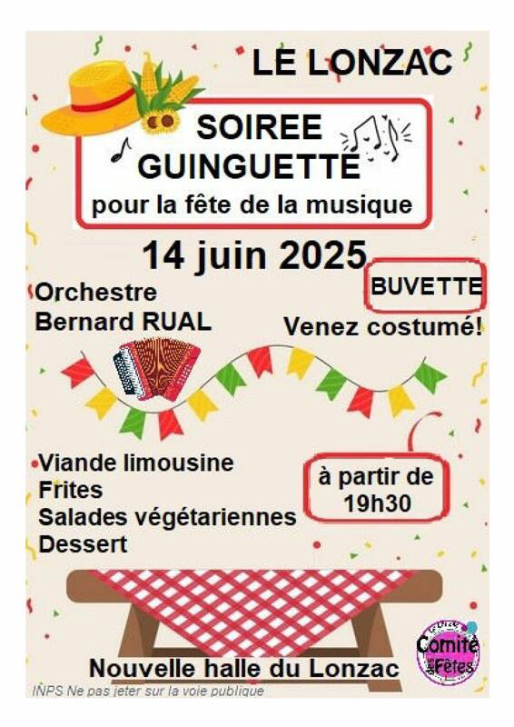 Soirée Guinguette