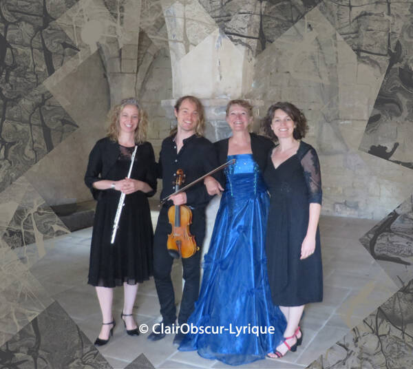 VIVALDI Le Vénitien - concert lyrique flûte-chant-piano-violon