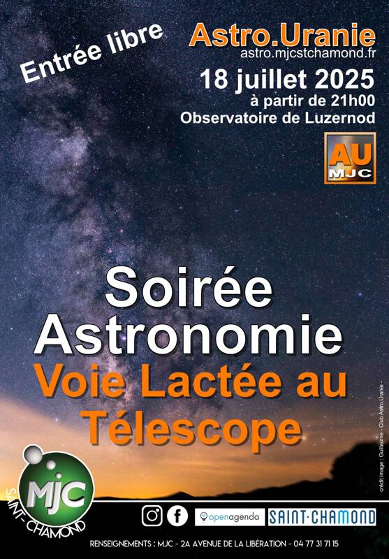 Voie Lactée au Télescope
