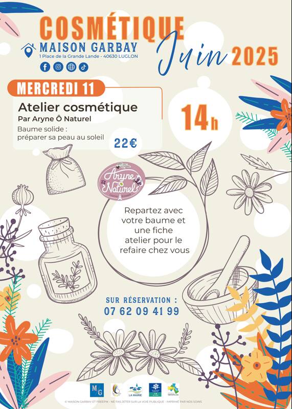 Atelier cosmétique