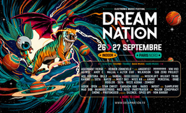 26 & 27 Septembre 2025 – DREAM NATION FESTIVAL - PARIS