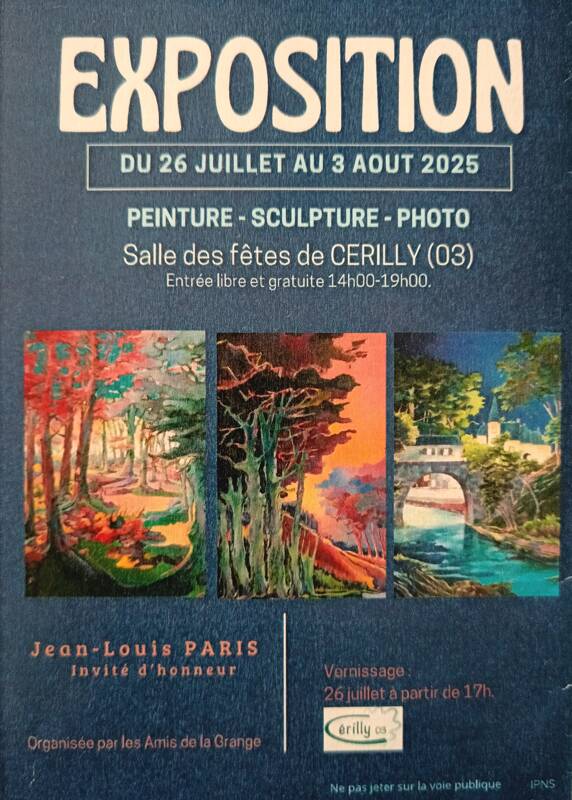 Exposition artistique peinture sculpture photo
