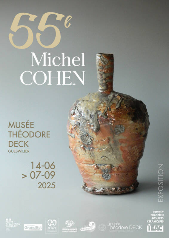 55e Exposition monographique de Michel Cohen, céramiste