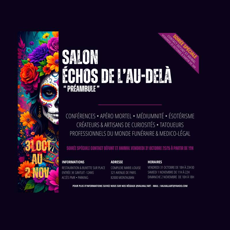 SALON ÉCHOS DE L’AU-DELÀ - 