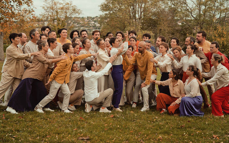 Nouveau spectacle NAOS des Conférences Vocales - 36 chanteurs a cappella