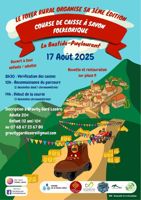 Course de caisse à savon