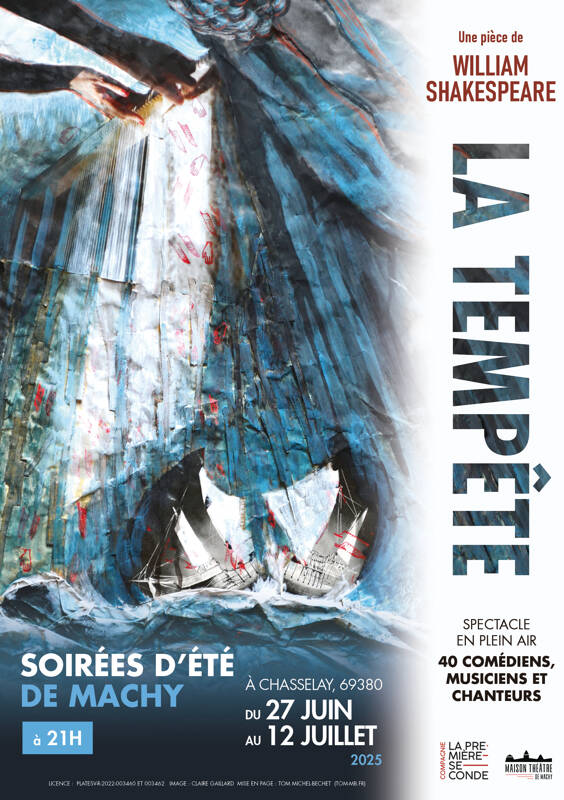 Spectacle en plein air – Soirées d’été de Machy : La Tempête