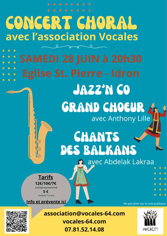 Concert jazz et chants du monde