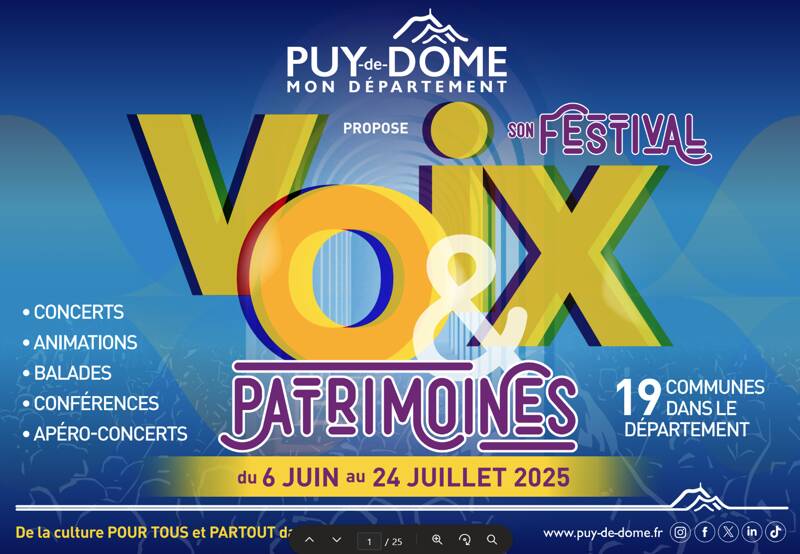FESTIVAL VOIX & PATRIMOINES
